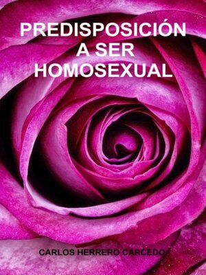cover image of Predisposición a Ser Homosexual